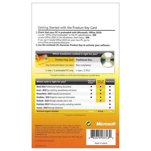 Microsoft office home and student 2010 activation key generator